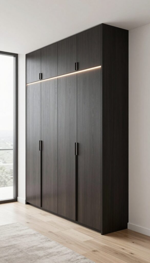 1. Floor-to-Ceiling Built-In Wardrobe idea